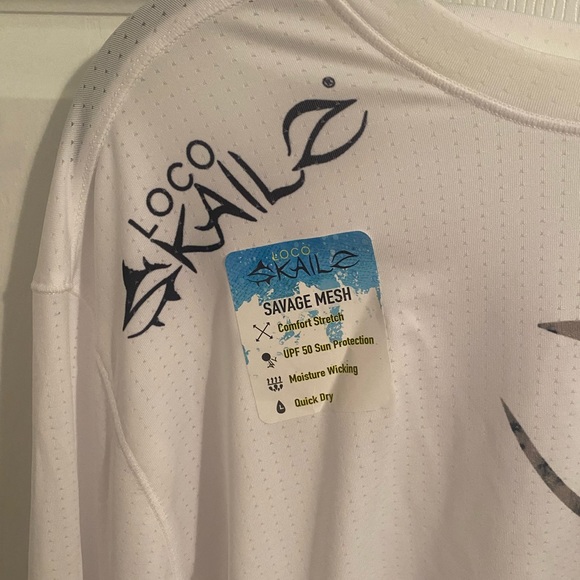 Loco Skalez long sleeve upf 50 tech tee - Picture 4 of 6